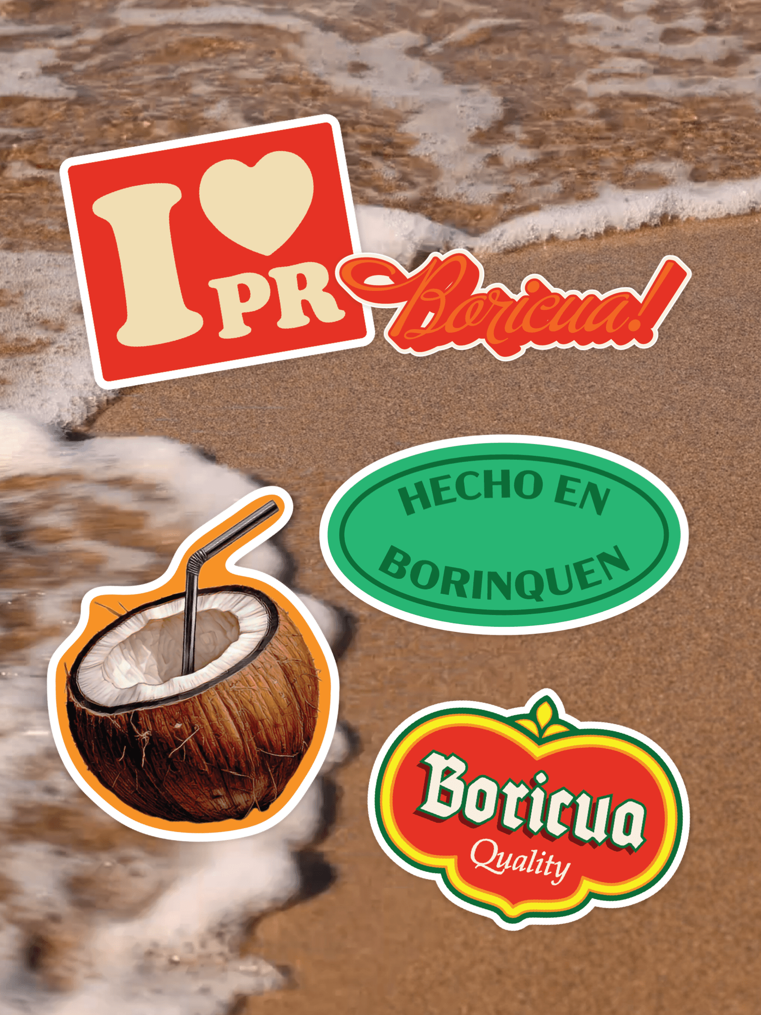 I <3 PR Stickers Eledé 