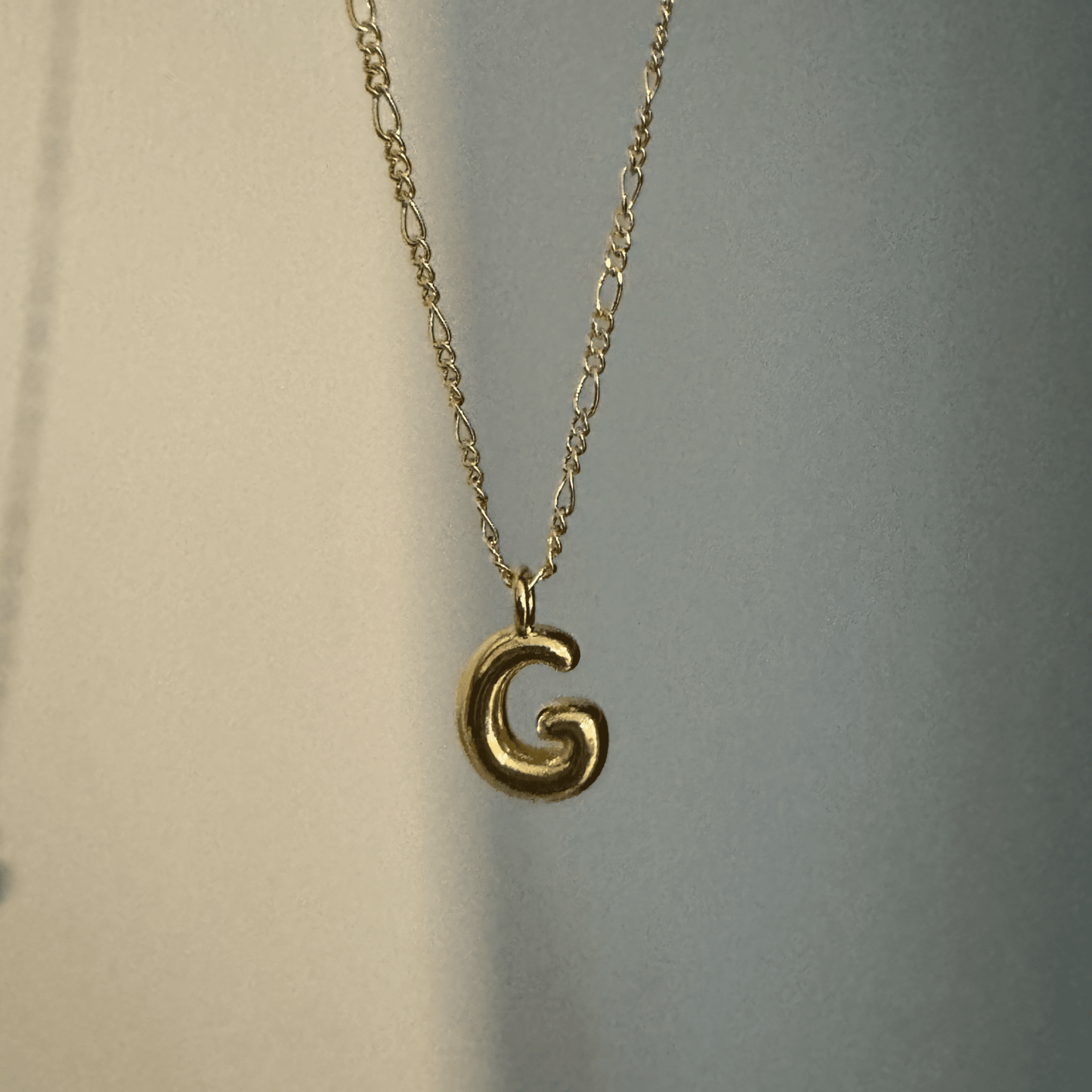 Bubble Initial Necklace Eledé G 