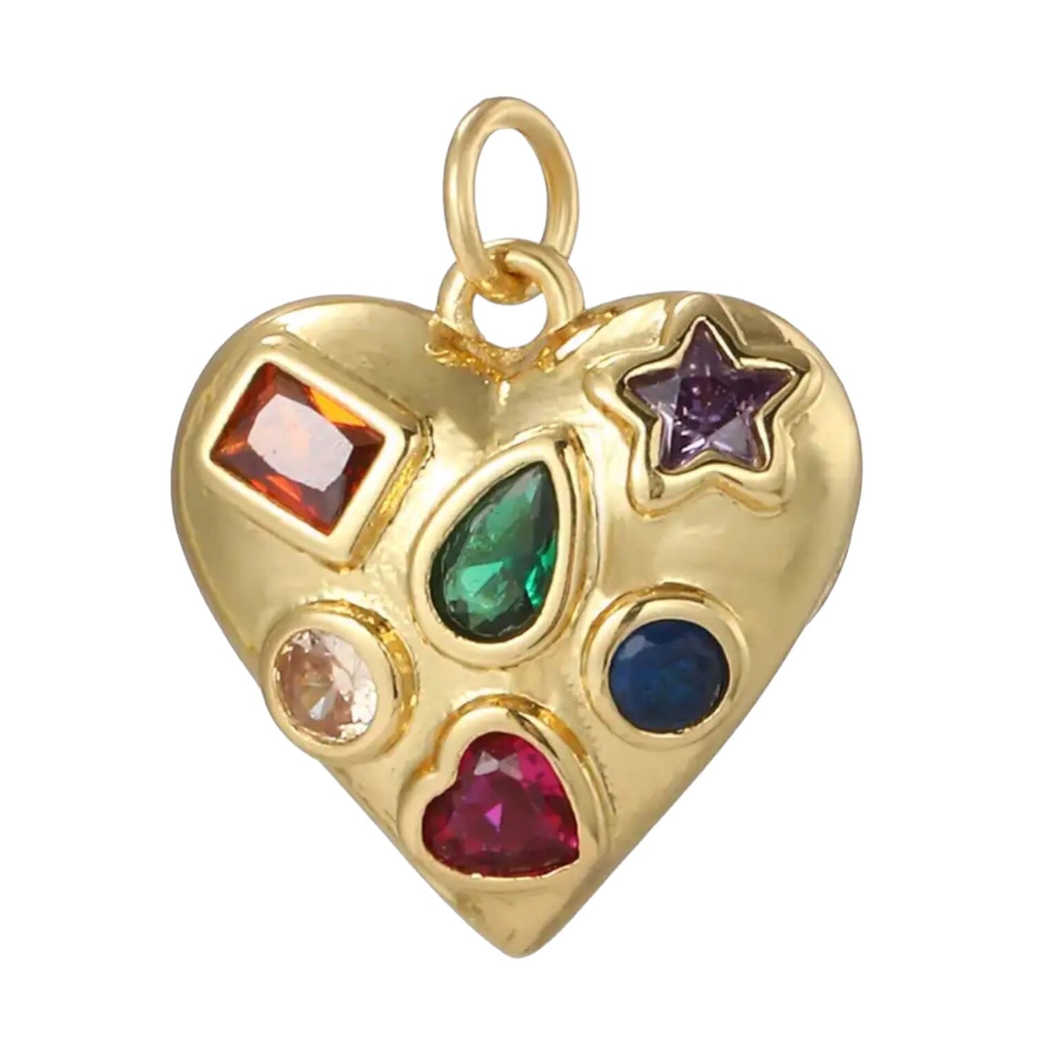 Charm Bar- Charms Eledé Heart- Colors 