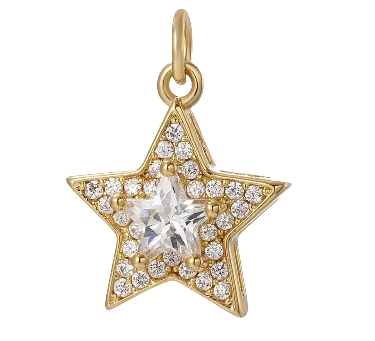 Charm Bar- Charms Eledé Star- Zirconia 