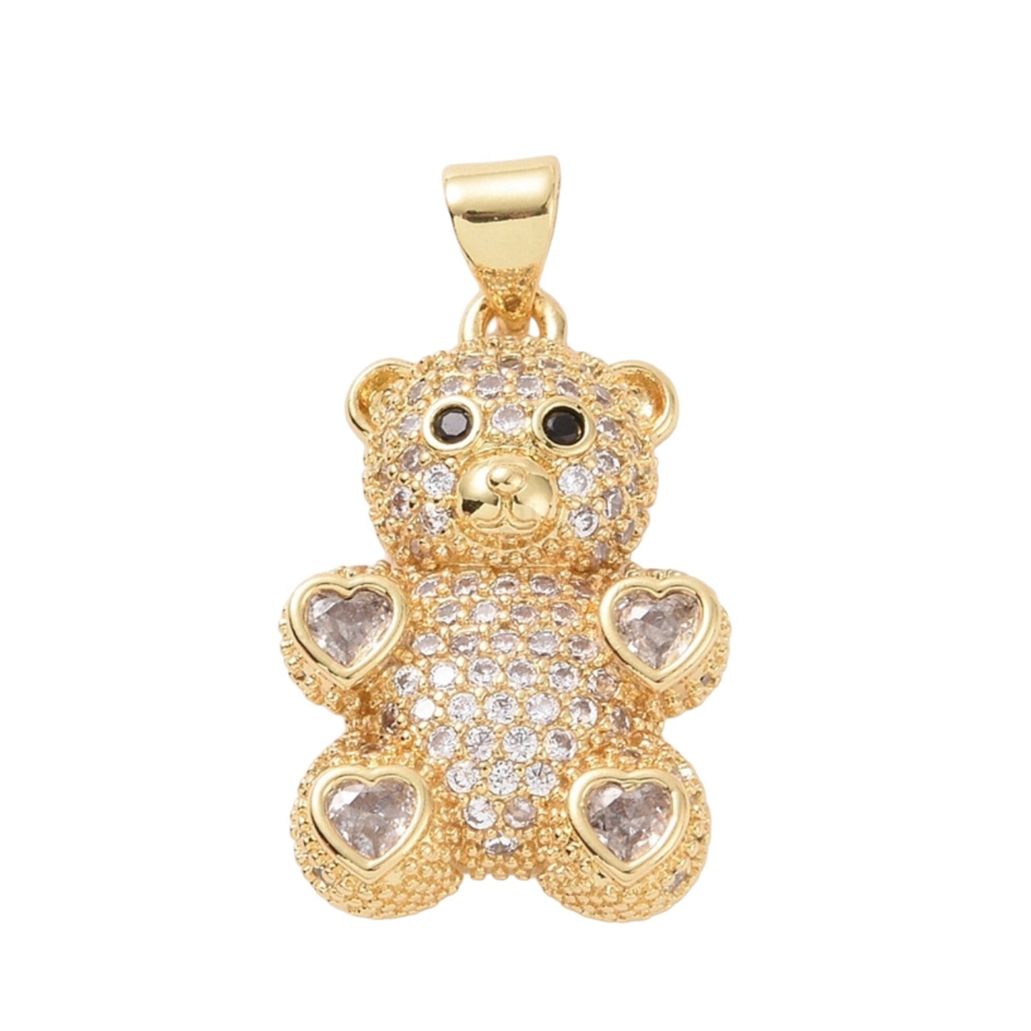 Charm Bar- Charms Eledé Bear Zirconia 