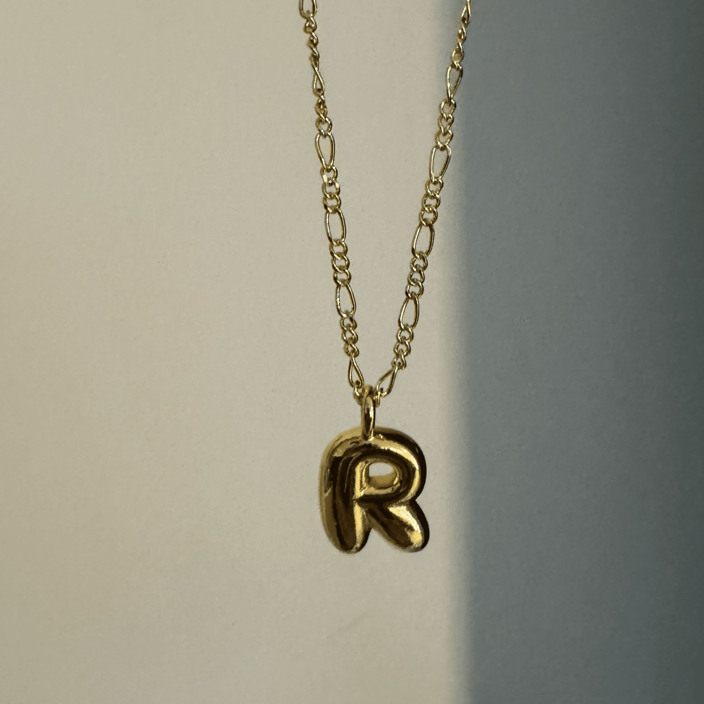 Bubble Initial Necklace Eledé R 