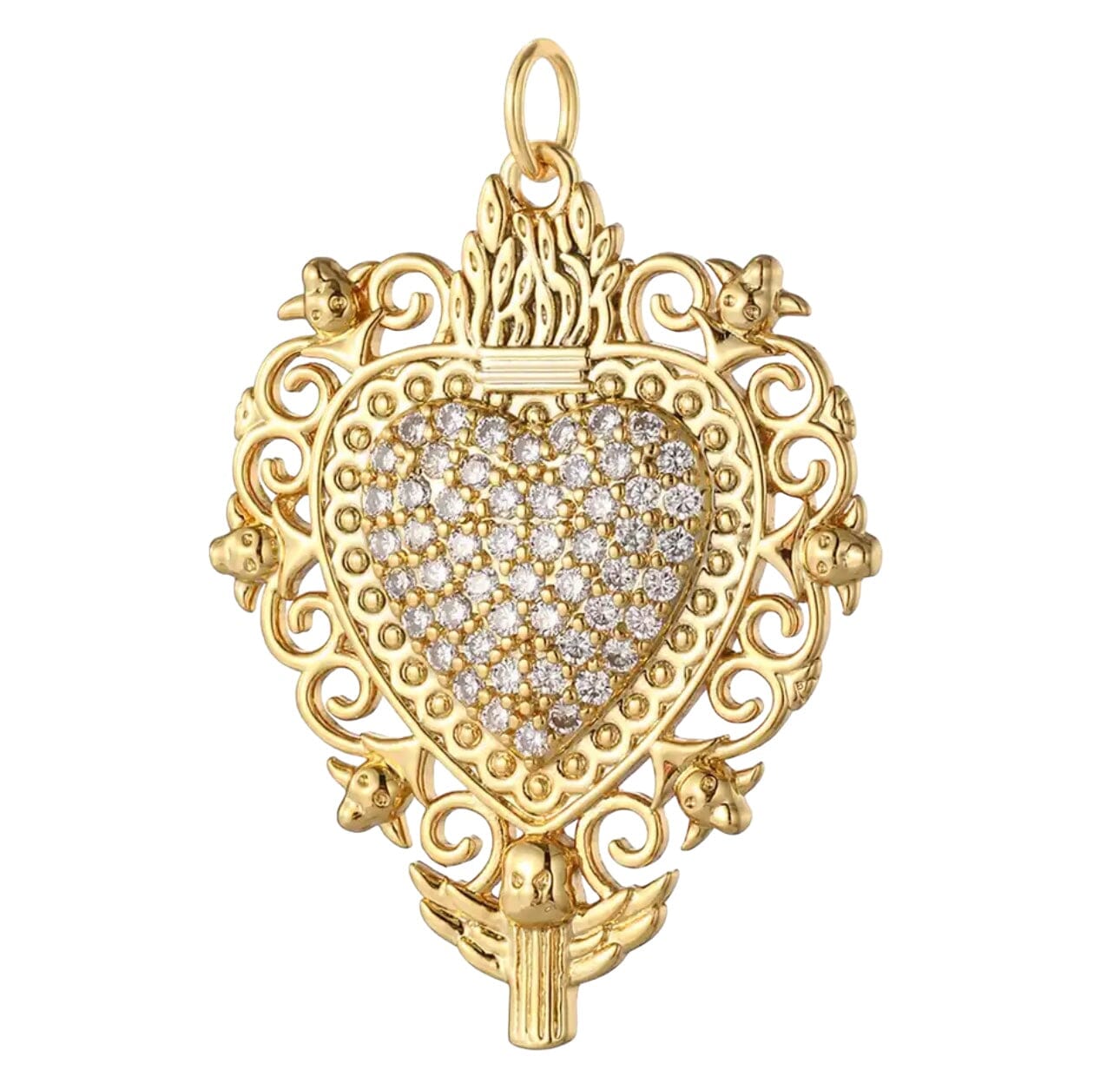 Charm Bar- Charms Eledé Heart- Sacred 