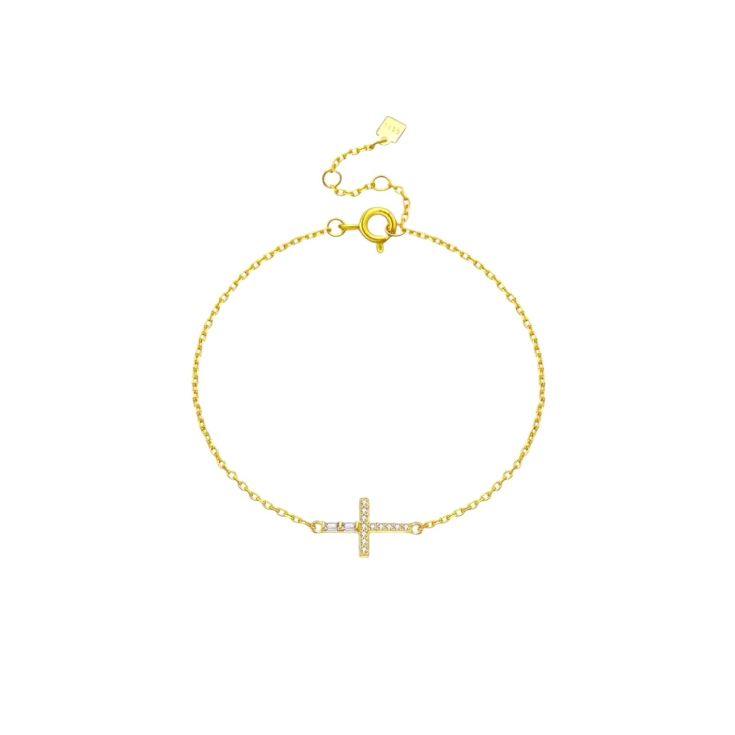 Lissa Dainty Cross Bracelet Eledé 