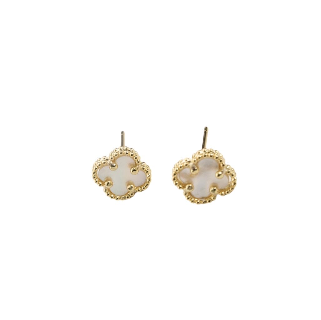 Mother Pearl Clover Studs Eledé 