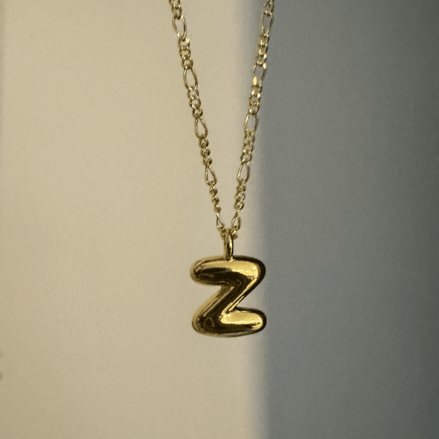 Bubble Initial Necklace Eledé Z 