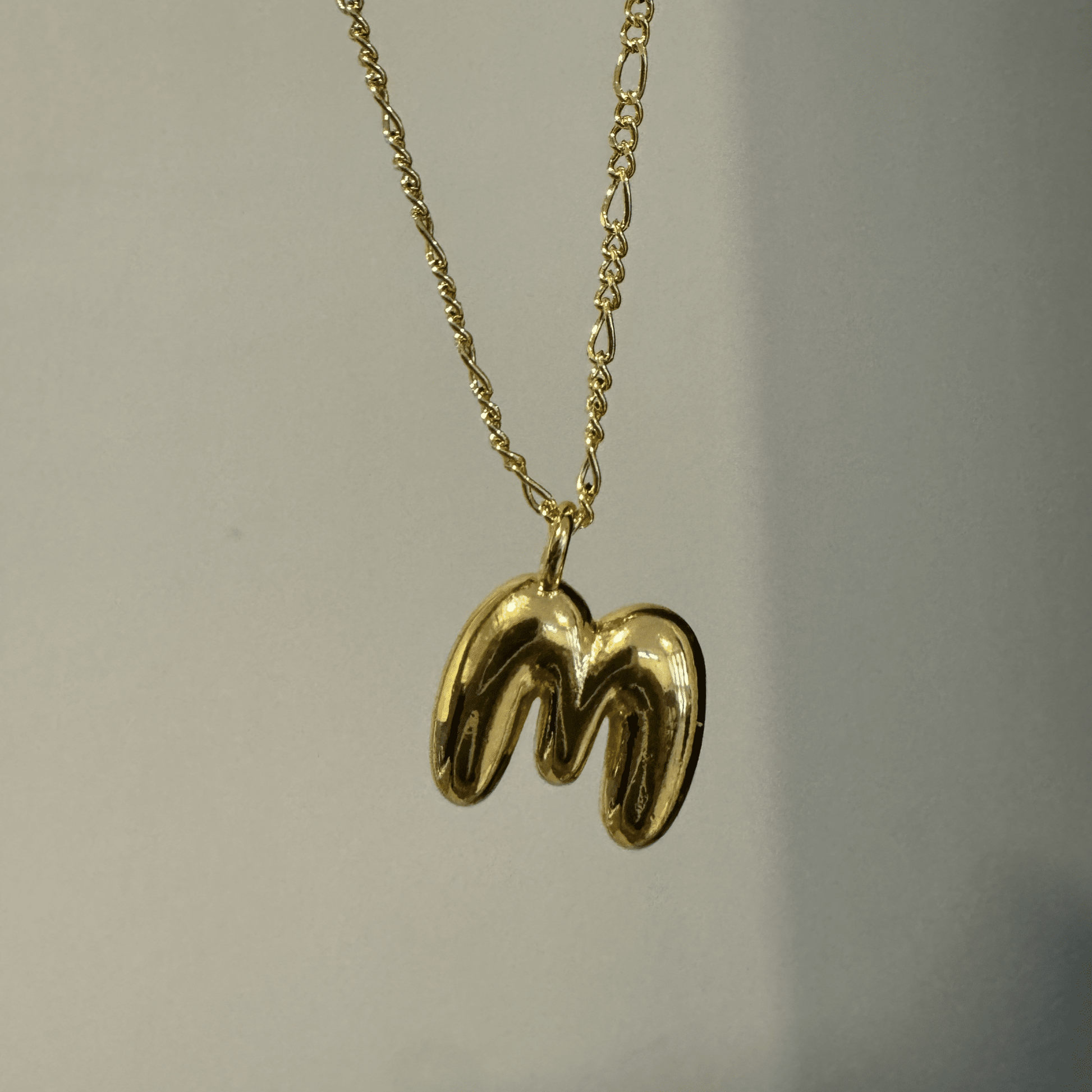 Bubble Initial Necklace Eledé M 