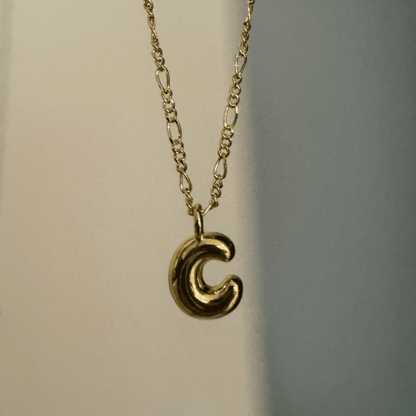 Bubble Initial Necklace Eledé C 