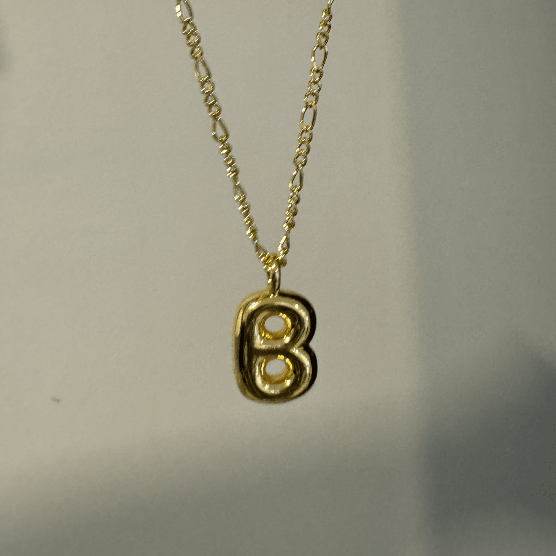 Bubble Initial Necklace Eledé B 