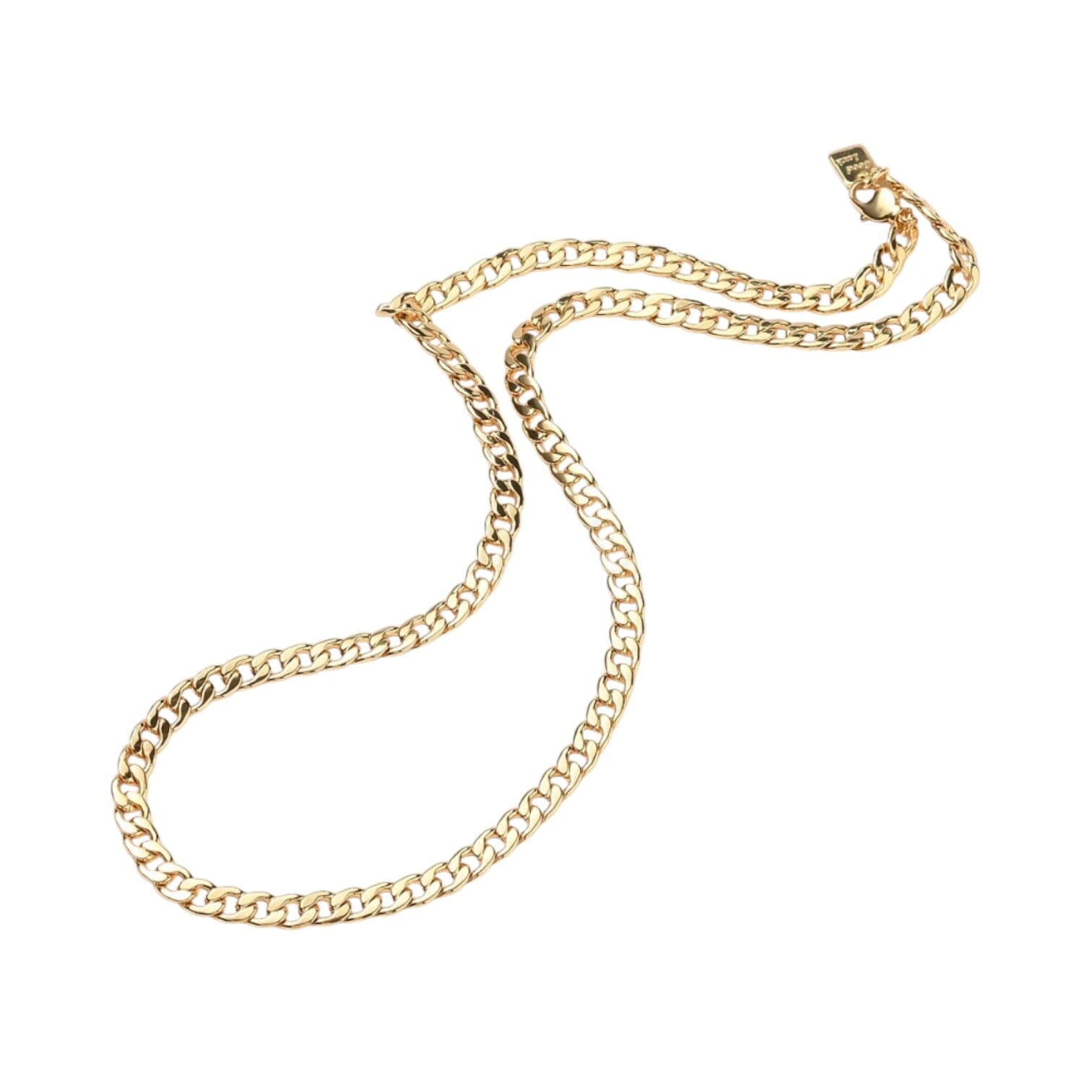 Charm Bar- Gold Plated Necklace Eledé Cuban 