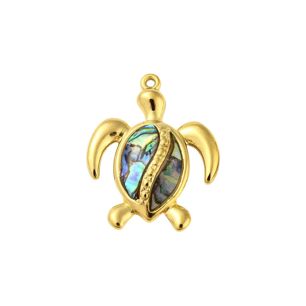 Charm Bar- Charms Eledé Abalone Turtle 