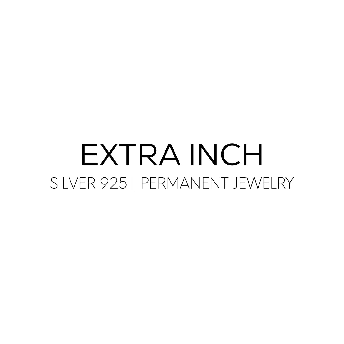 Extra Inch- PERMANENT JEWELRY Eledé 