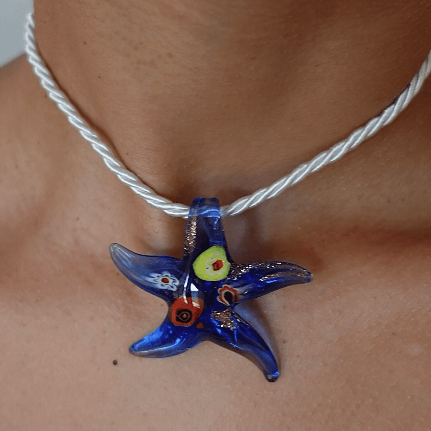 Estrella Choker Eledé Navy Blue 