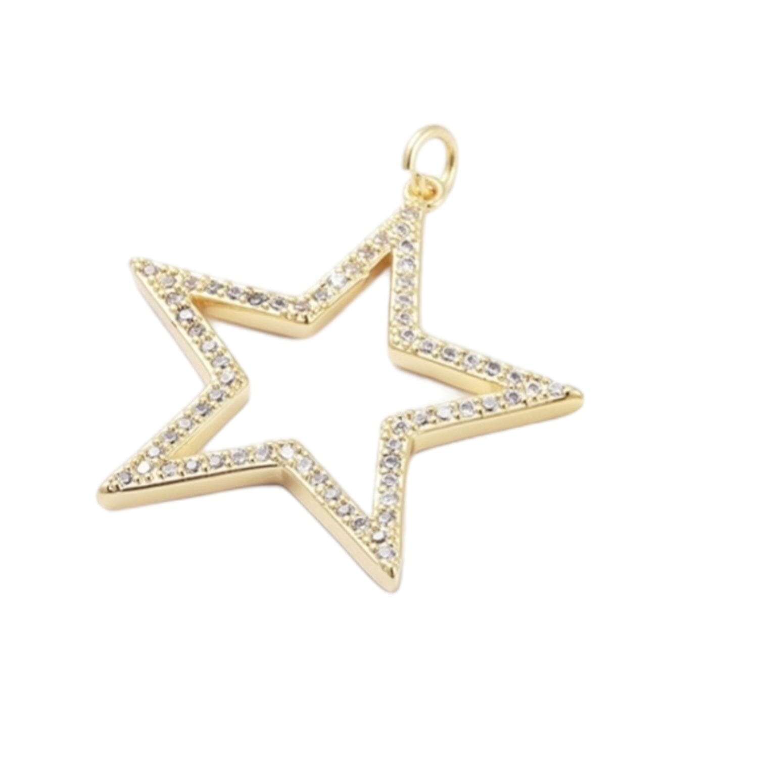 Charm Bar- CHARMS 2 Eledé Big Zirconia Star 