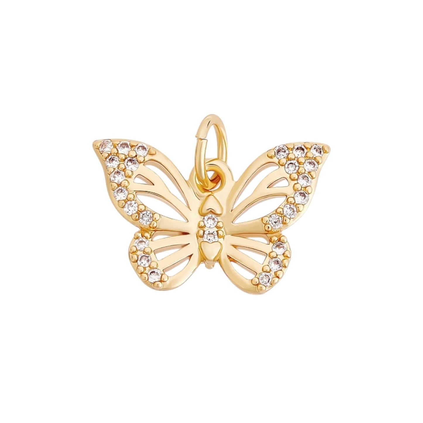 Charm Bar- Charms Eledé Butterfly- Zirconia 