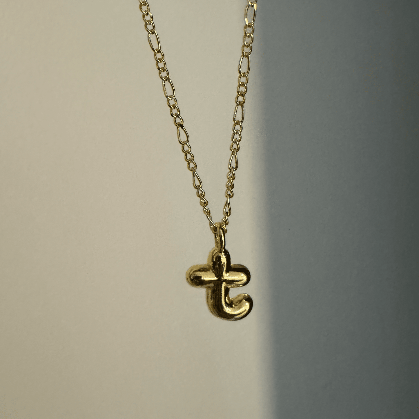 Bubble Initial Necklace Eledé T 