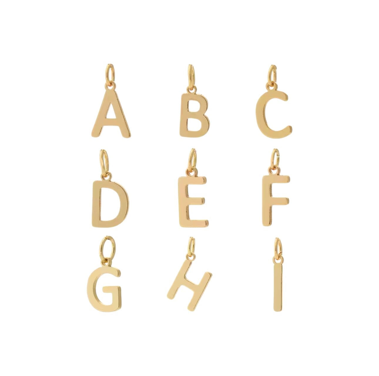 Charm Bar- Solid Initials Eledé 