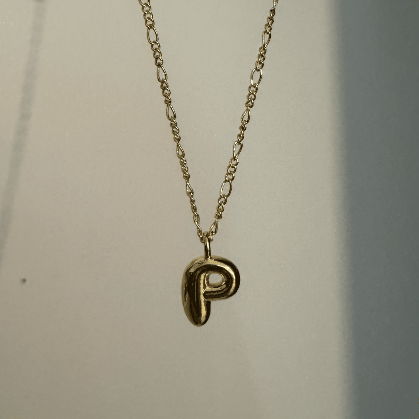 Bubble Initial Necklace Eledé P 