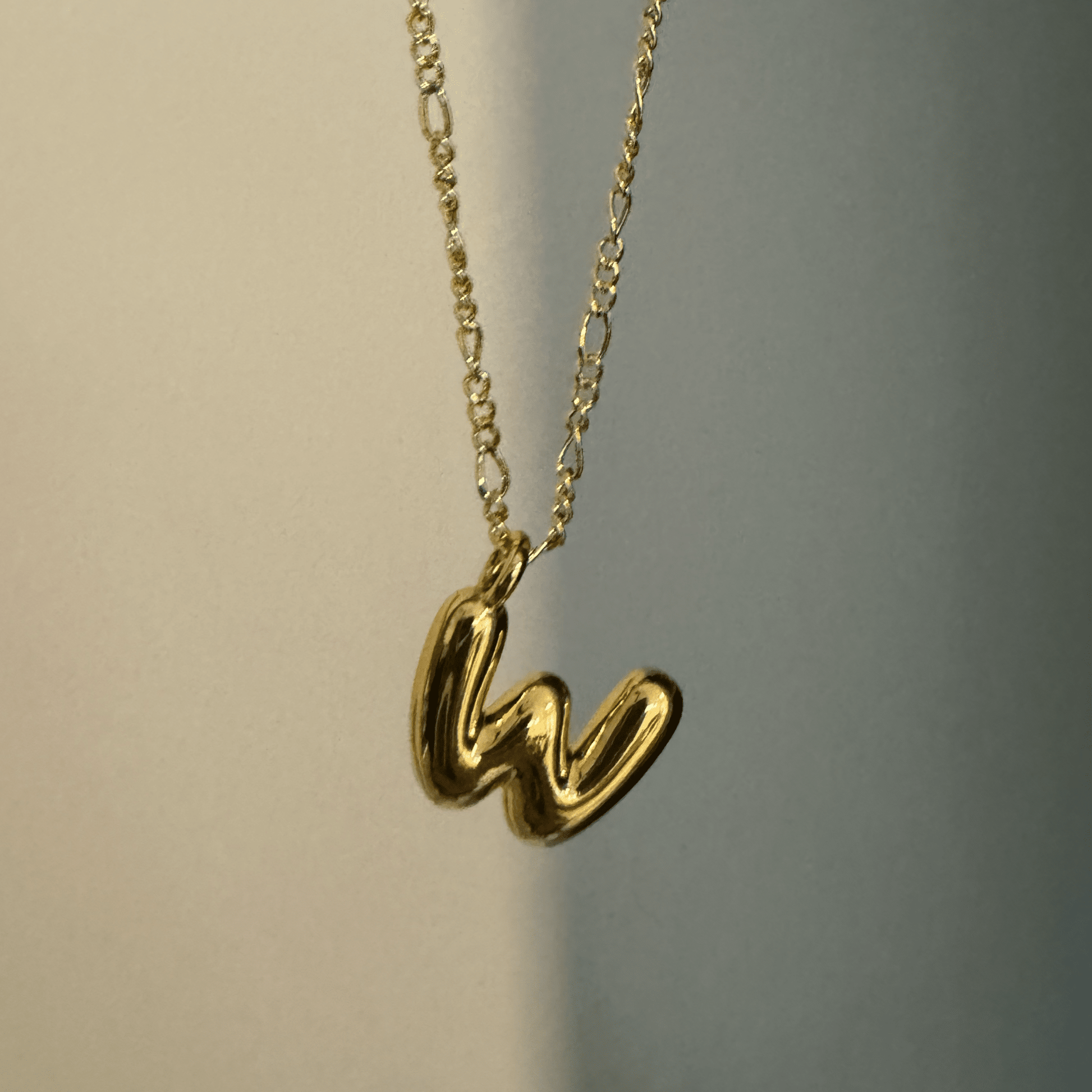 Bubble Initial Necklace Eledé W 