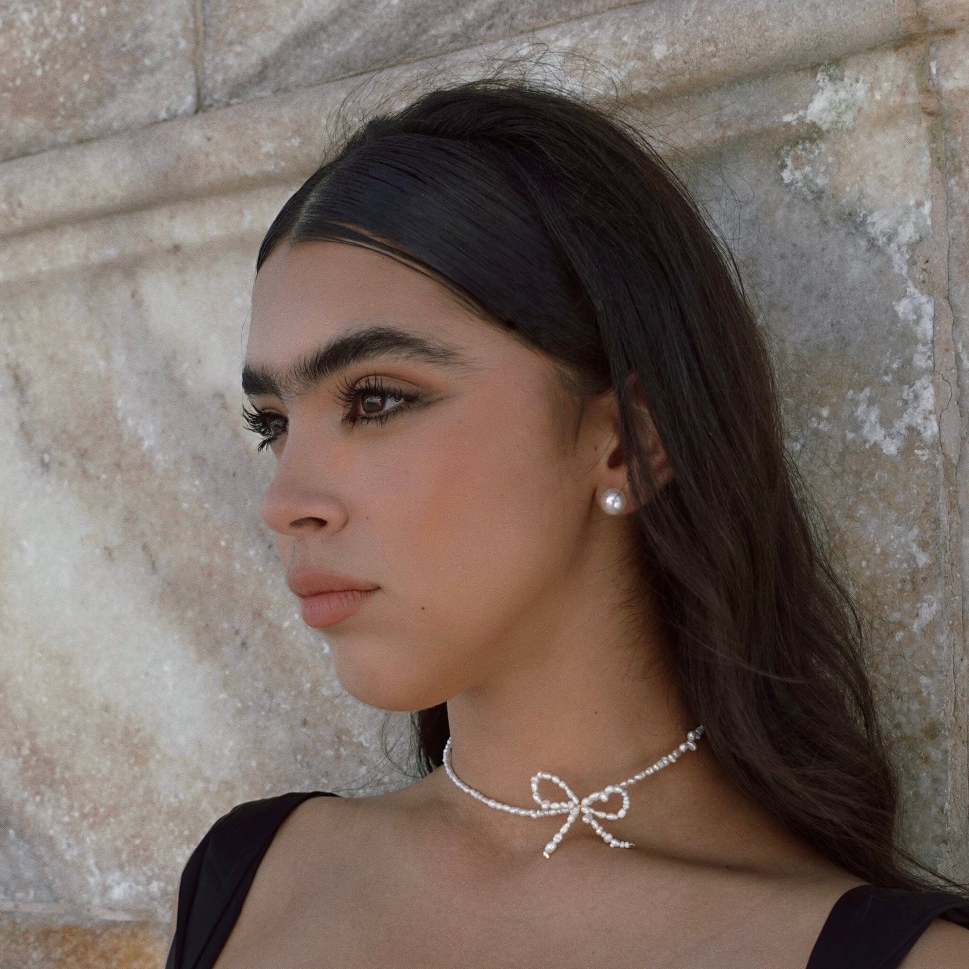 Lacey Pearl Choker Eledé 