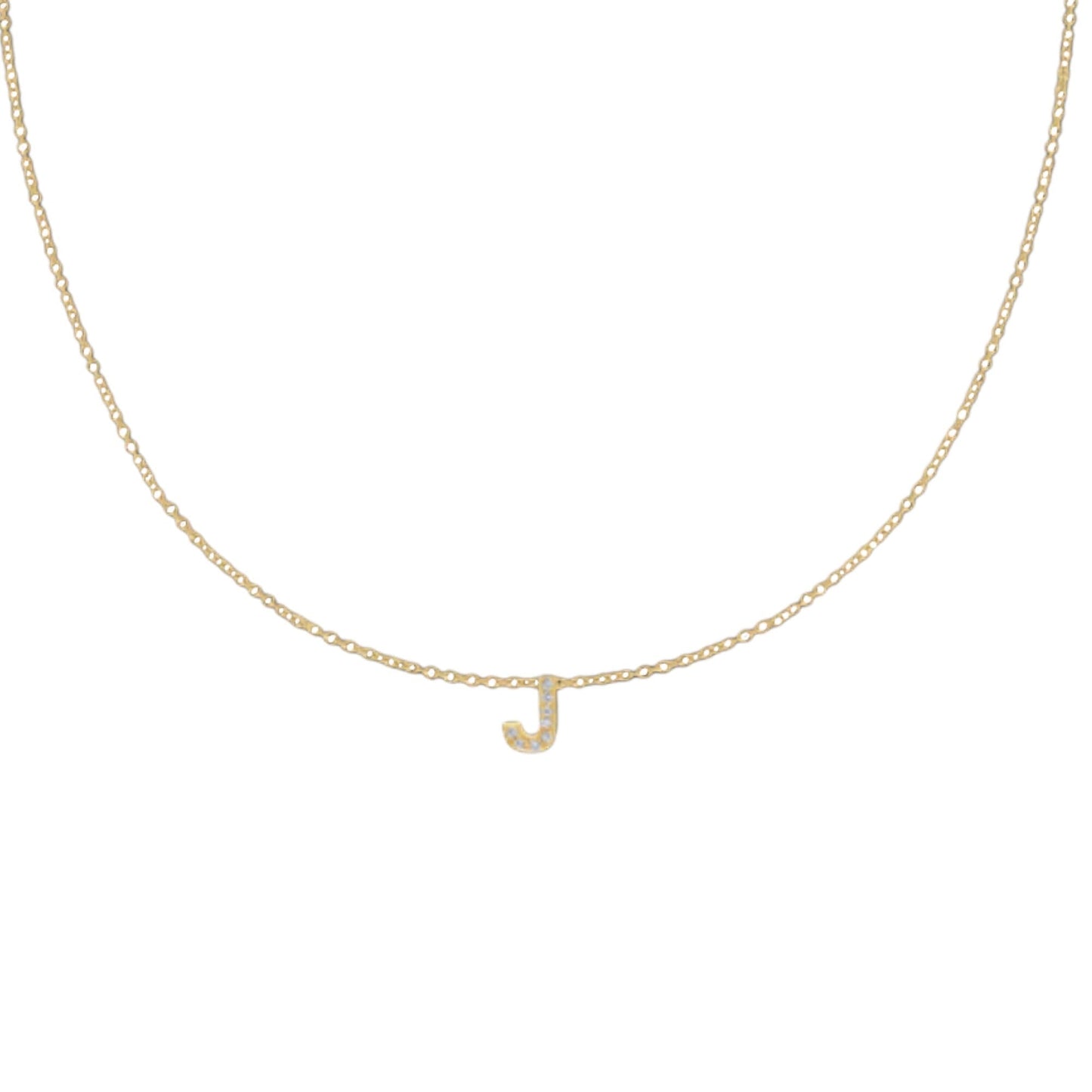 PRE-ORDER: Diamond Initial Necklace Eledé 