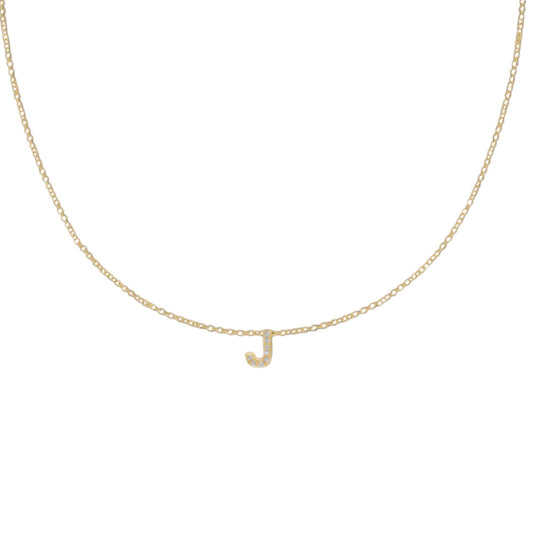 PRE-ORDER: Diamond Initial Necklace Eledé 