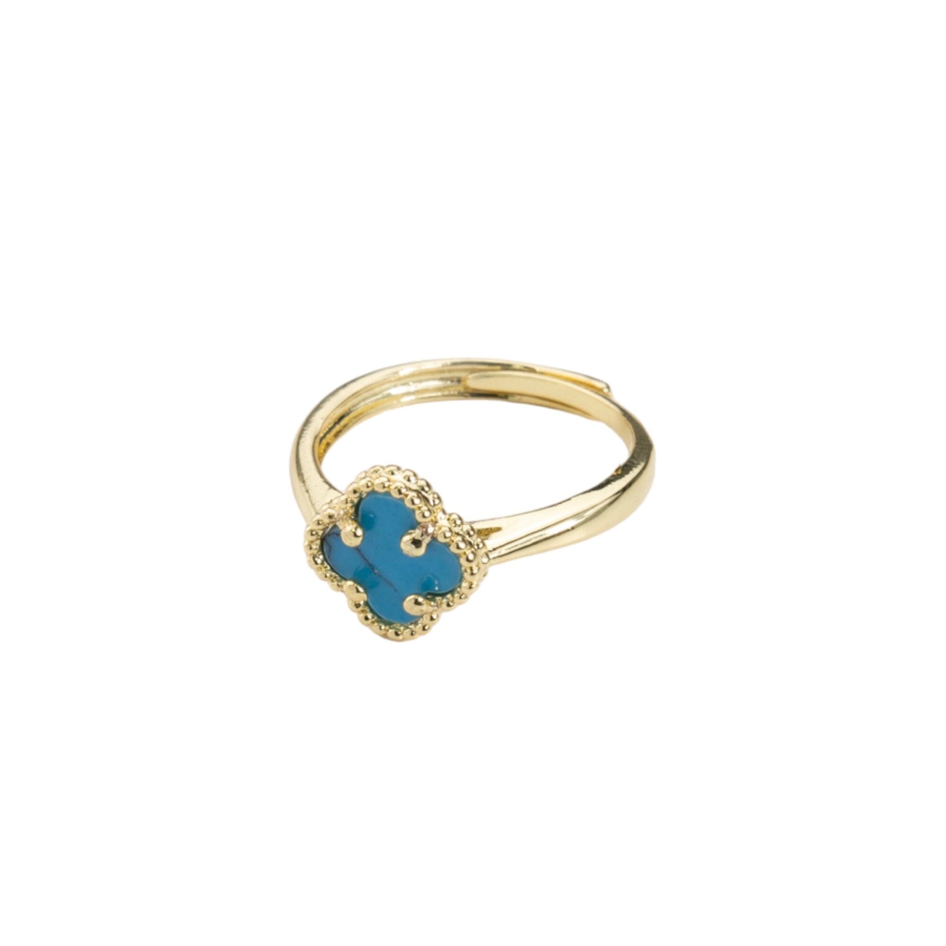 Turquoise Clover Ring Eledé 