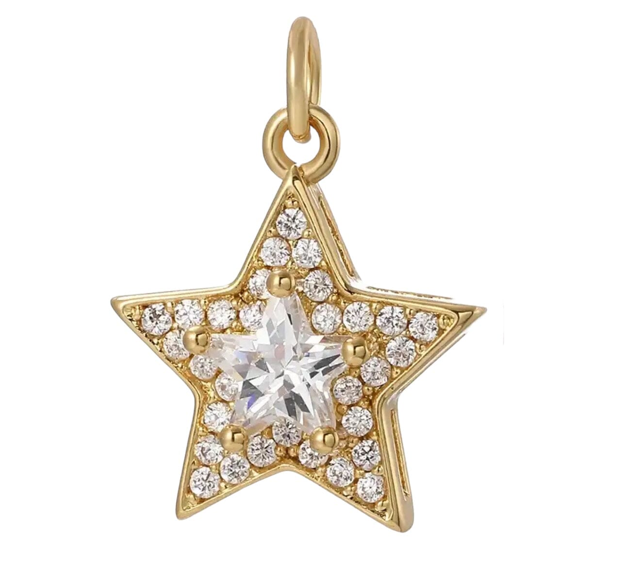 Charm Bar- Charms Eledé Star Zirconia 