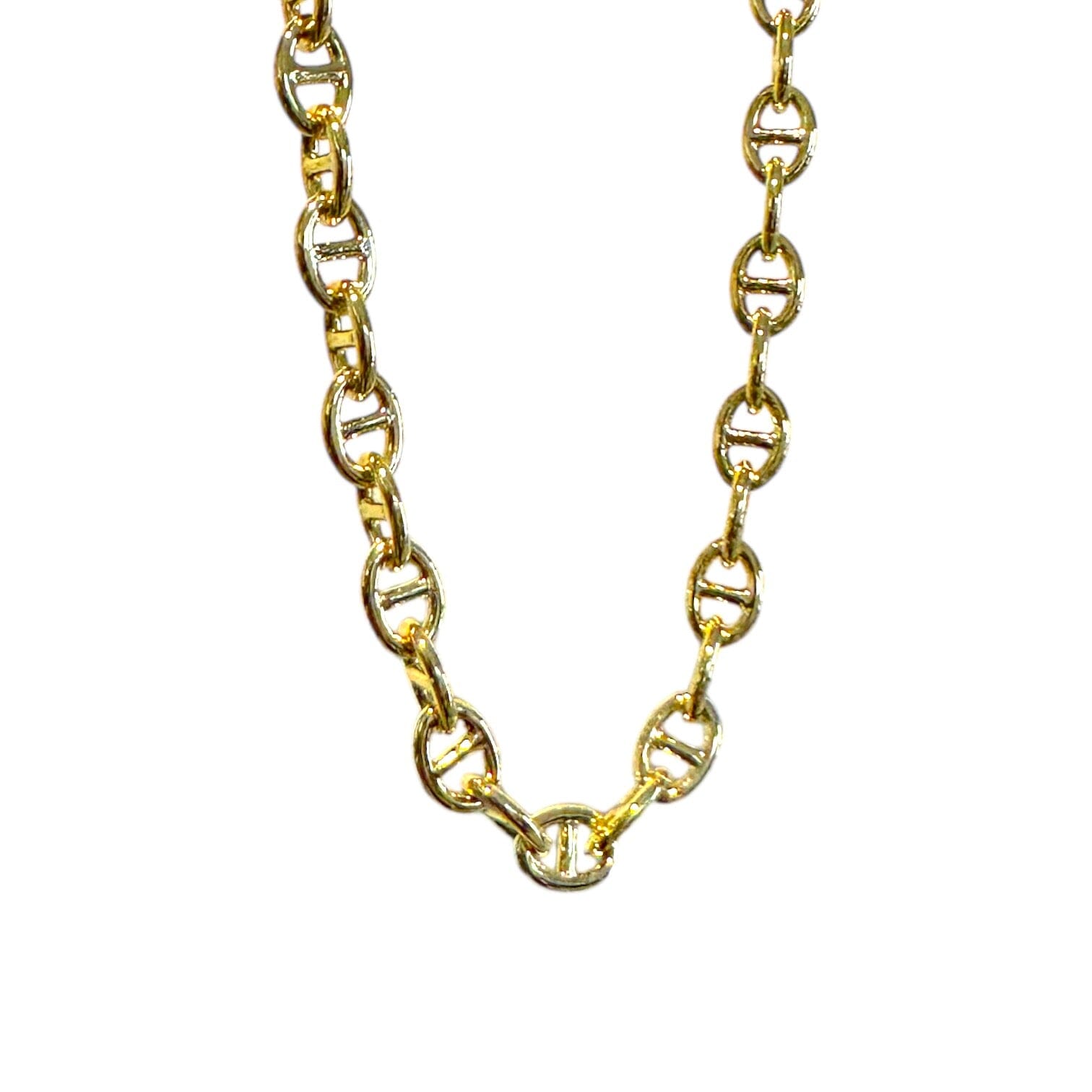 Charm Bar- Gold Plated Necklace Eledé Mariner 