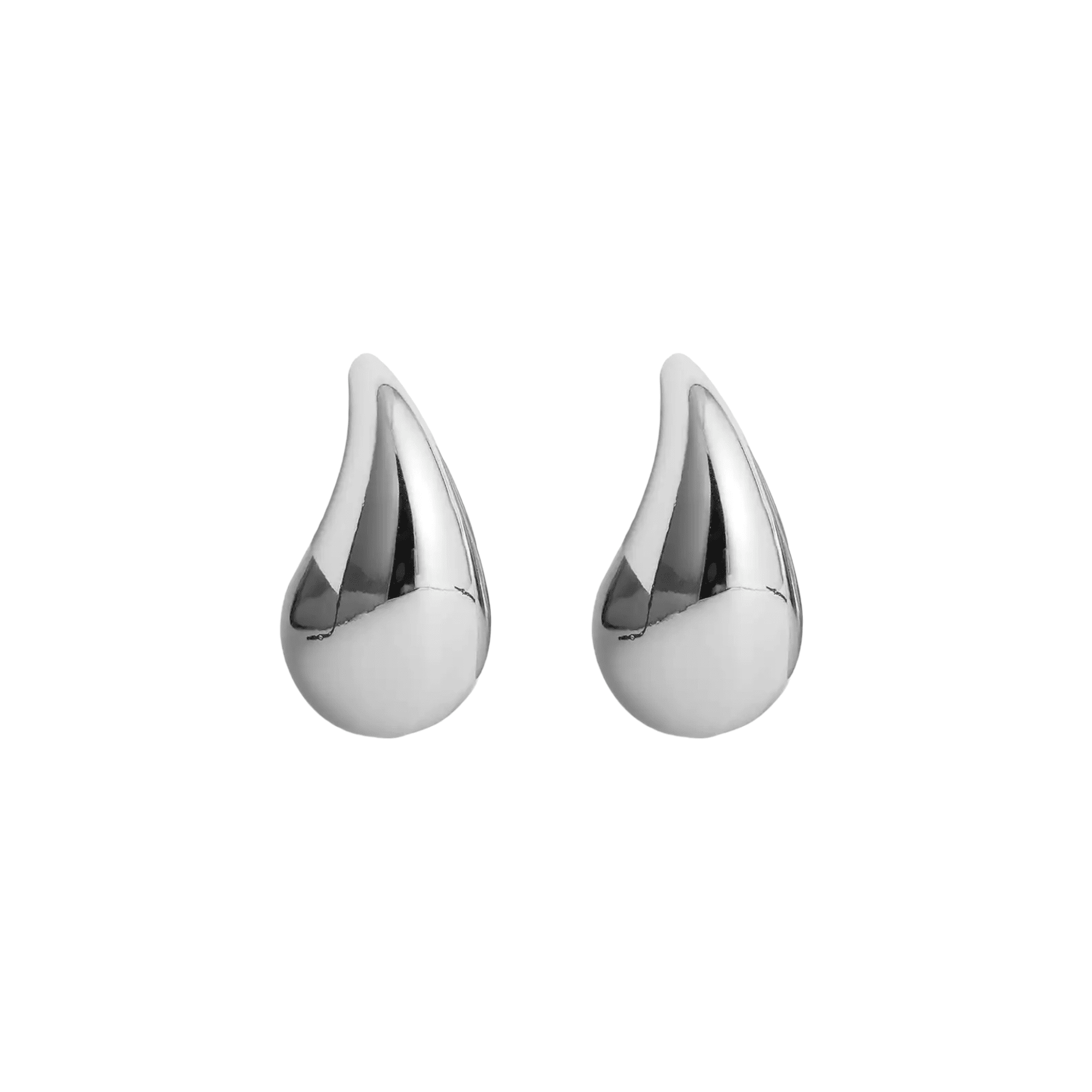 Riviera Drop Earrings Silver Eledé 